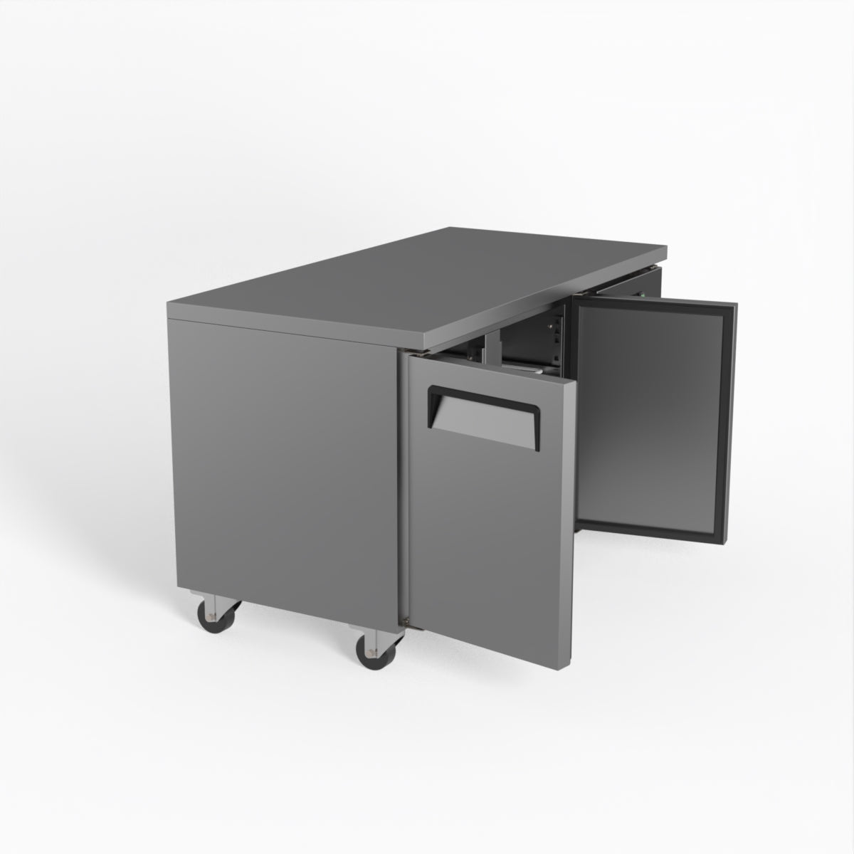 AG Two Door Commercial Worktop / Under Bench Fridge 700mm Depth GNX2100TN