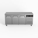 AG Three Door Commercial Worktop / Under Bench Freezer 700mm Depth GNX3100BT