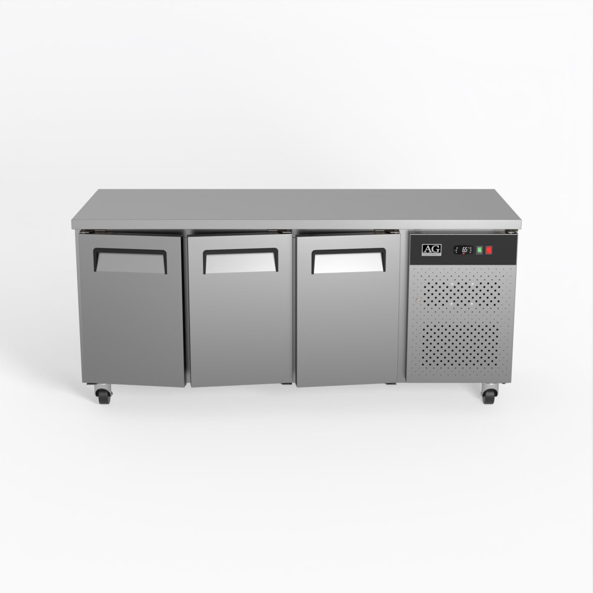 AG Three Door Commercial Worktop / Under Bench Freezer 700mm Depth GNX3100BT