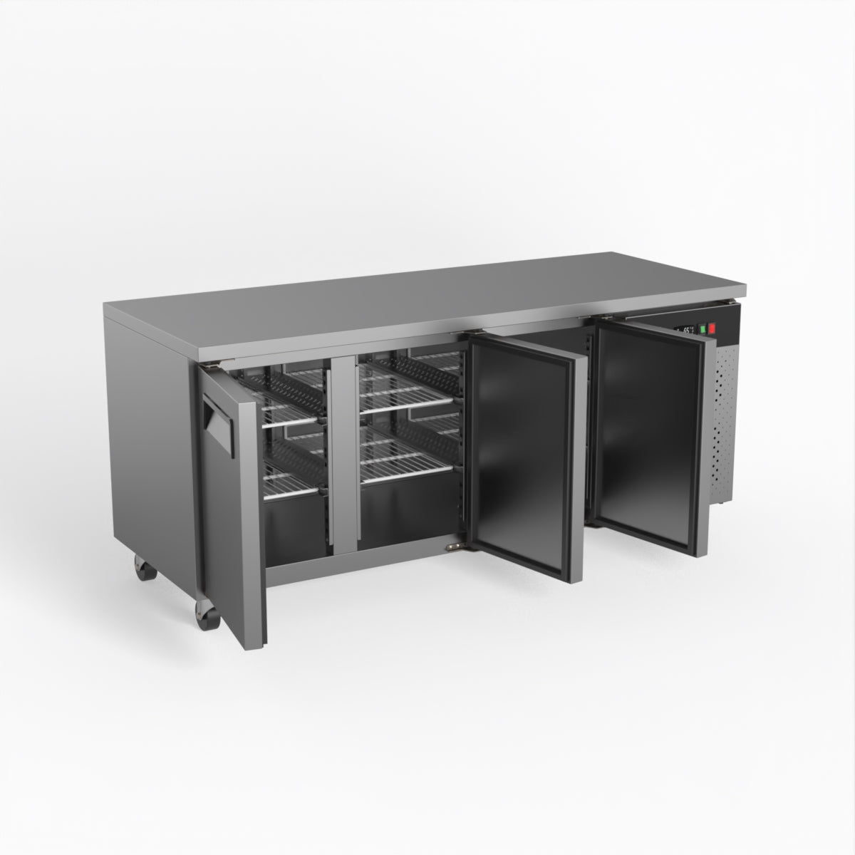 AG Three Door Commercial Worktop / Under Bench Freezer 700mm Depth GNX3100BT