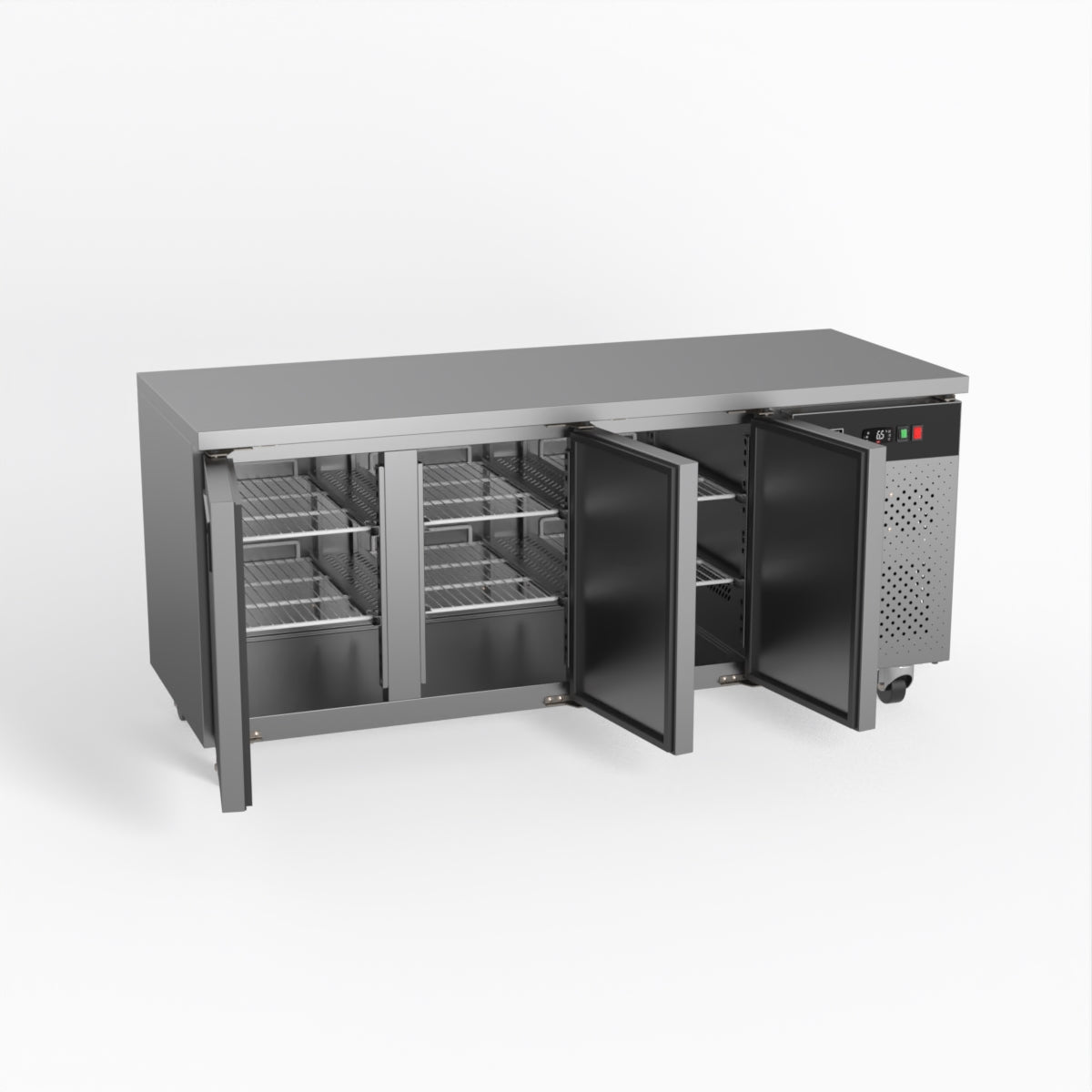 AG Three Door Commercial Worktop / Under Bench Freezer 700mm Depth GNX3100BT