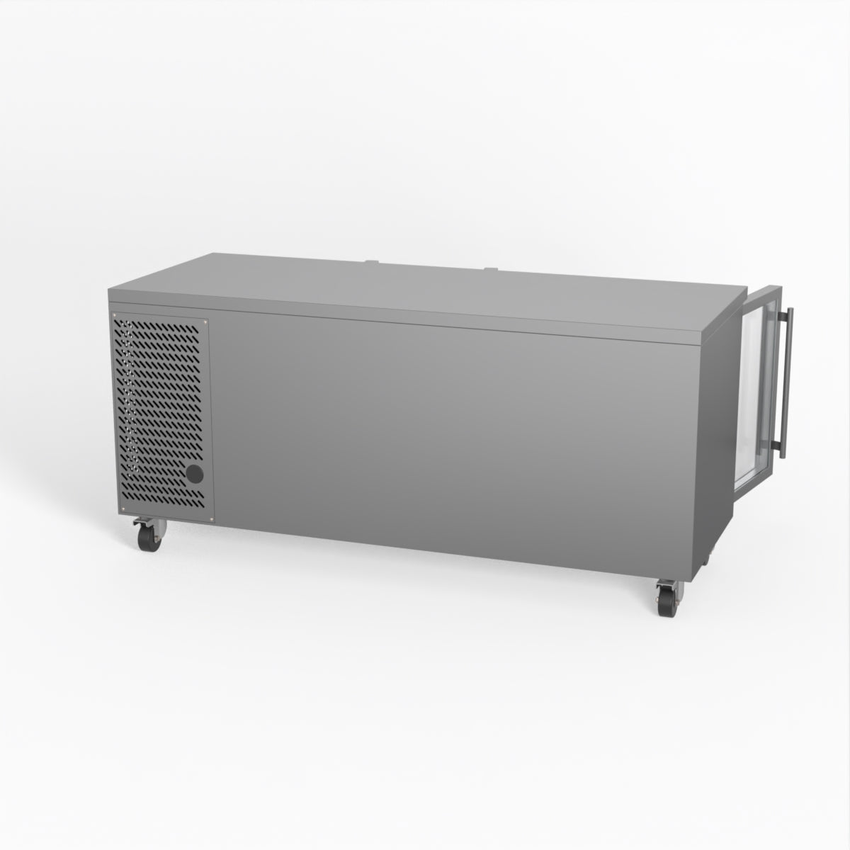 AG Three Door Commercial Glass Door Worktop / Under Bench Display Fridge 700mm Depth GNX3100TNG