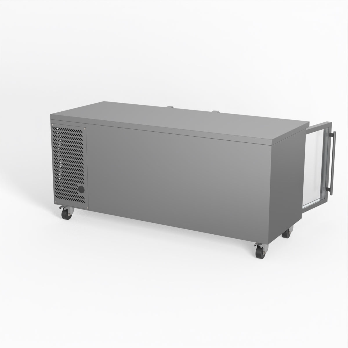 AG Three Door Commercial Glass Door Worktop / Under Bench Display Fridge 700mm Depth GNX3100TNG