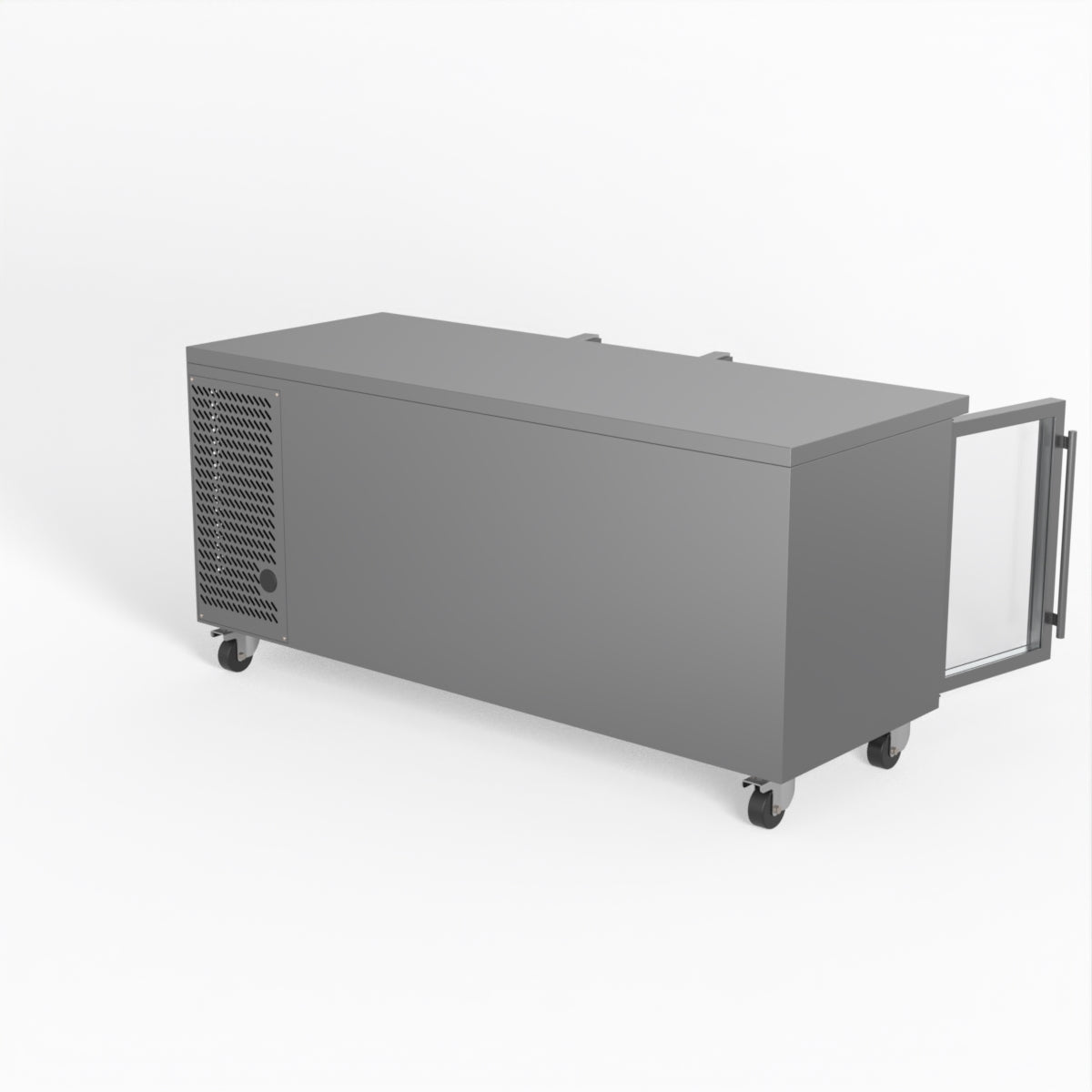 AG Three Door Commercial Glass Door Worktop / Under Bench Display Fridge 700mm Depth GNX3100TNG