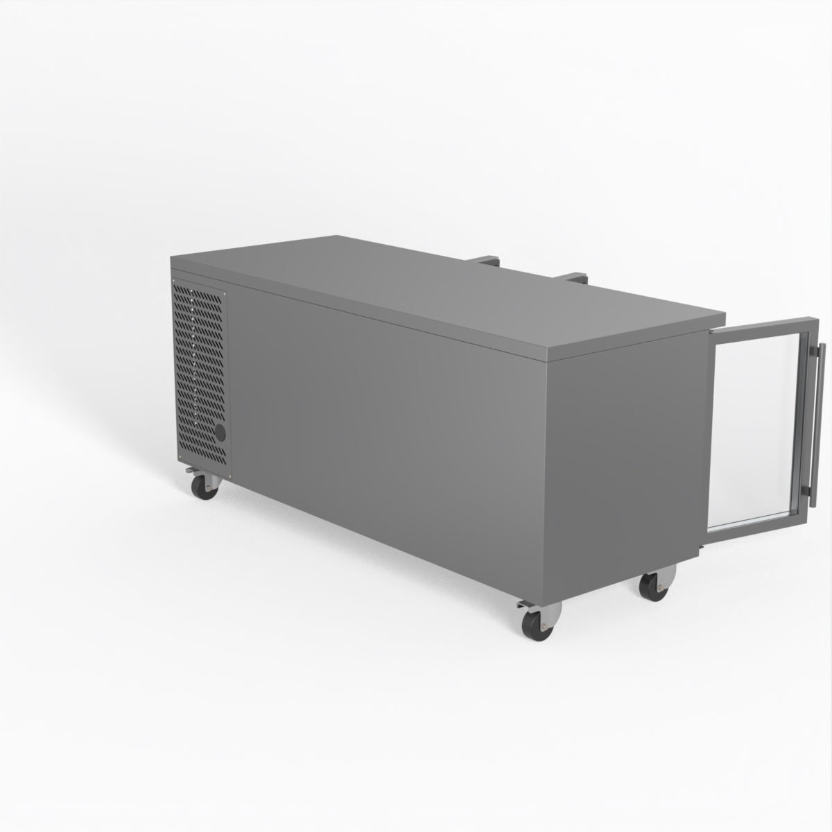 AG Three Door Commercial Glass Door Worktop / Under Bench Display Fridge 700mm Depth GNX3100TNG