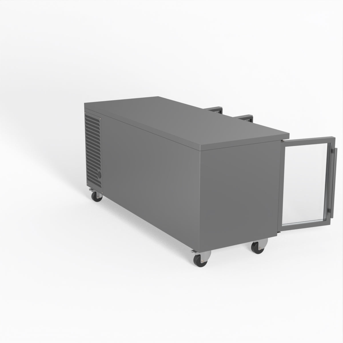 AG Three Door Commercial Glass Door Worktop / Under Bench Display Fridge 700mm Depth GNX3100TNG
