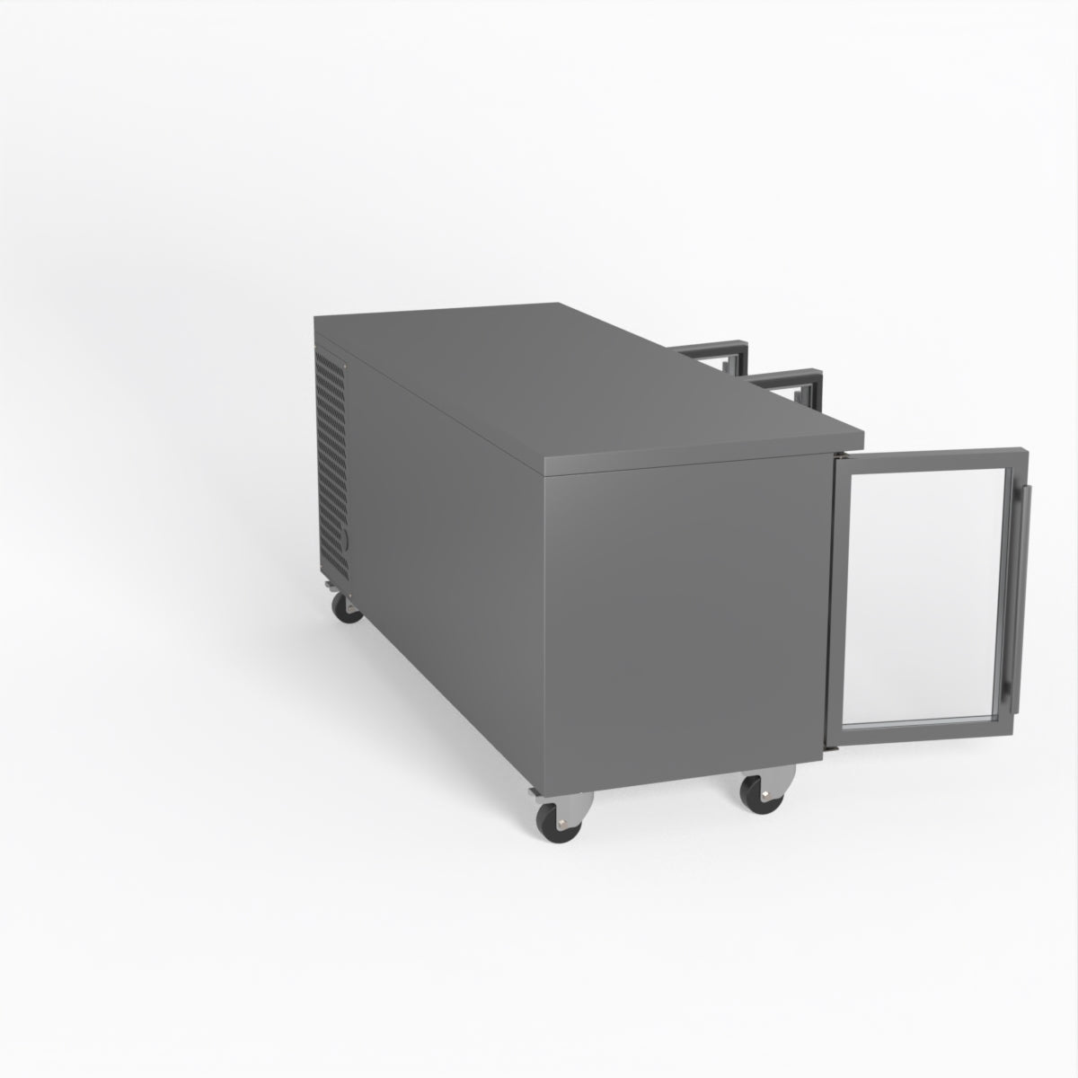 AG Three Door Commercial Glass Door Worktop / Under Bench Display Fridge 700mm Depth GNX3100TNG