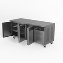 AG Three Door Commercial Worktop / Under Bench Fridge 700mm Depth GNX3100TN