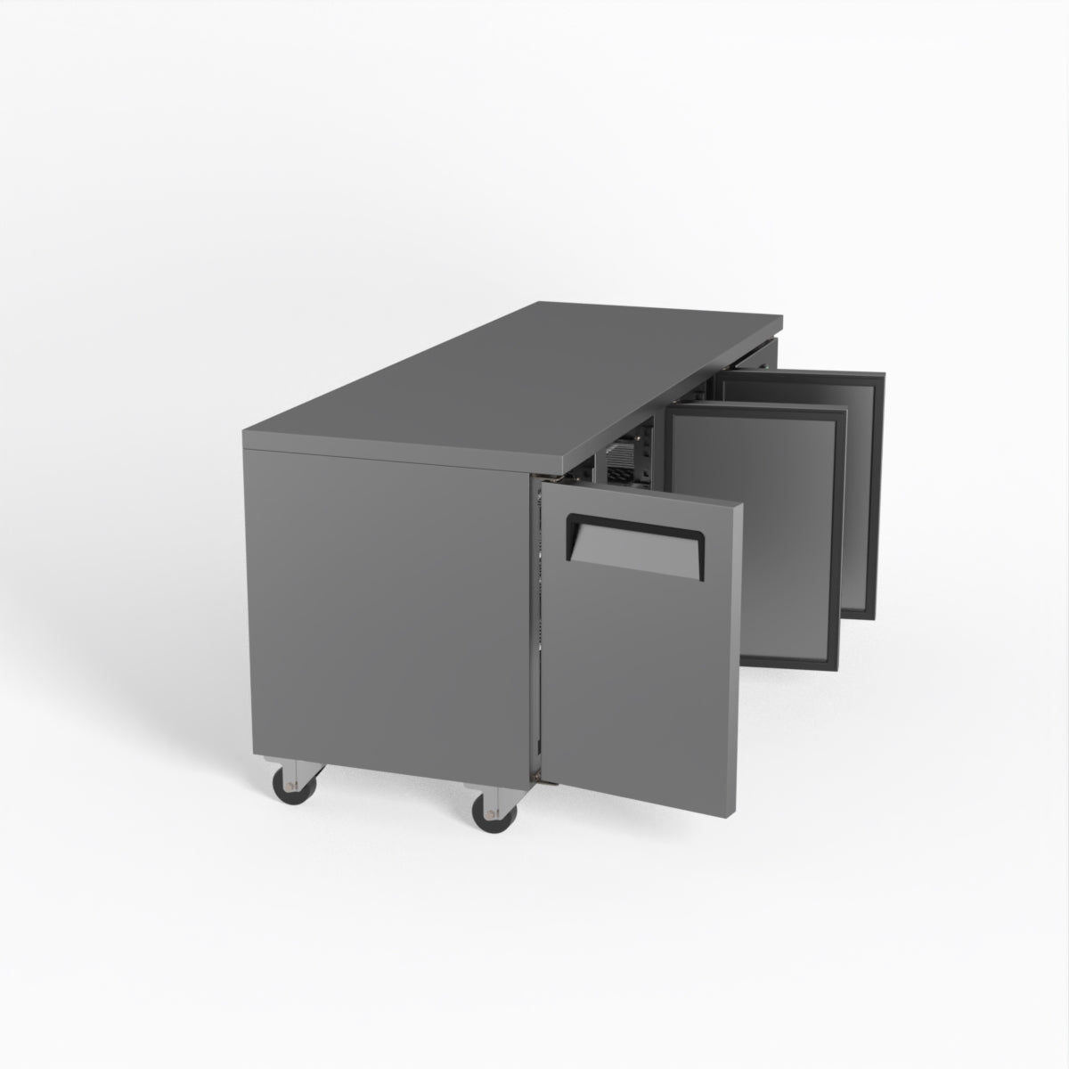 AG Three Door Commercial Worktop / Under Bench Fridge 700mm Depth GNX3100TN