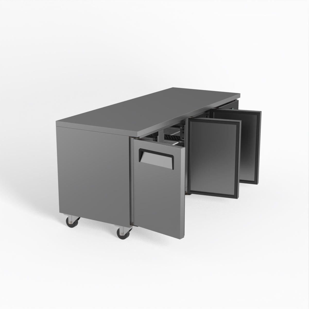 AG Three Door Commercial Worktop / Under Bench Fridge 700mm Depth GNX3100TN