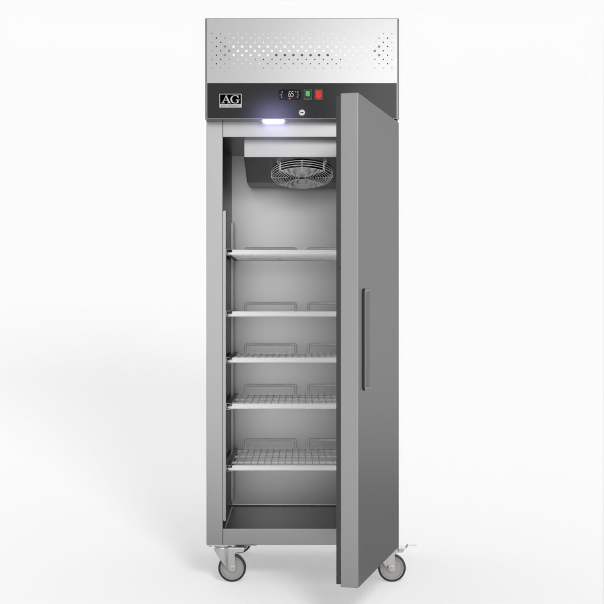 AG 429 Litre Upright Single Door Stainless Steel Door Freezer GNX400BT