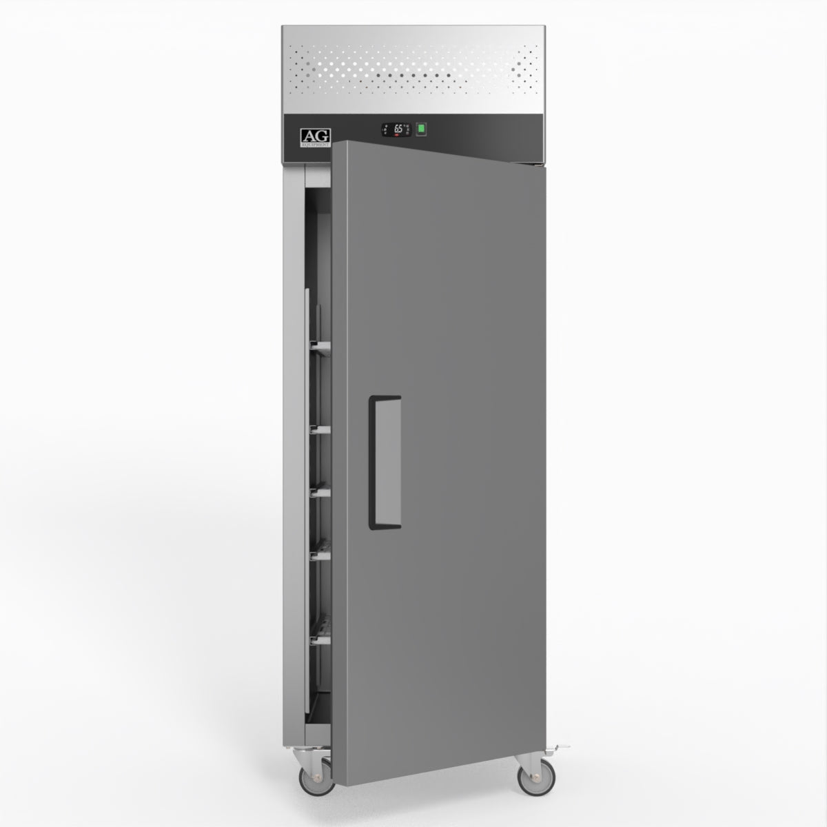AG 429 Litre Upright Single Door Stainless Steel Door Fridge GNX400TN