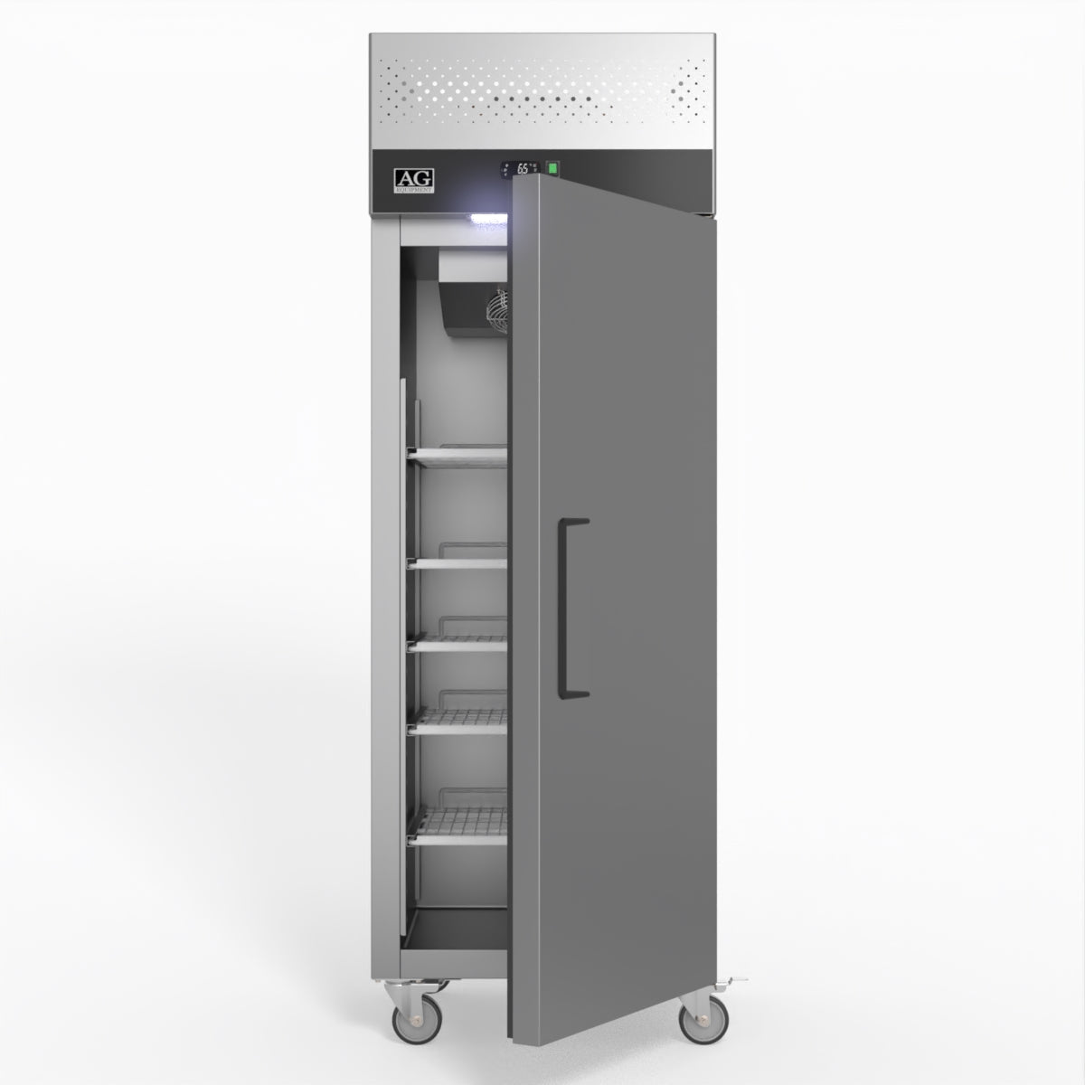 AG 429 Litre Upright Single Door Stainless Steel Door Fridge GNX400TN