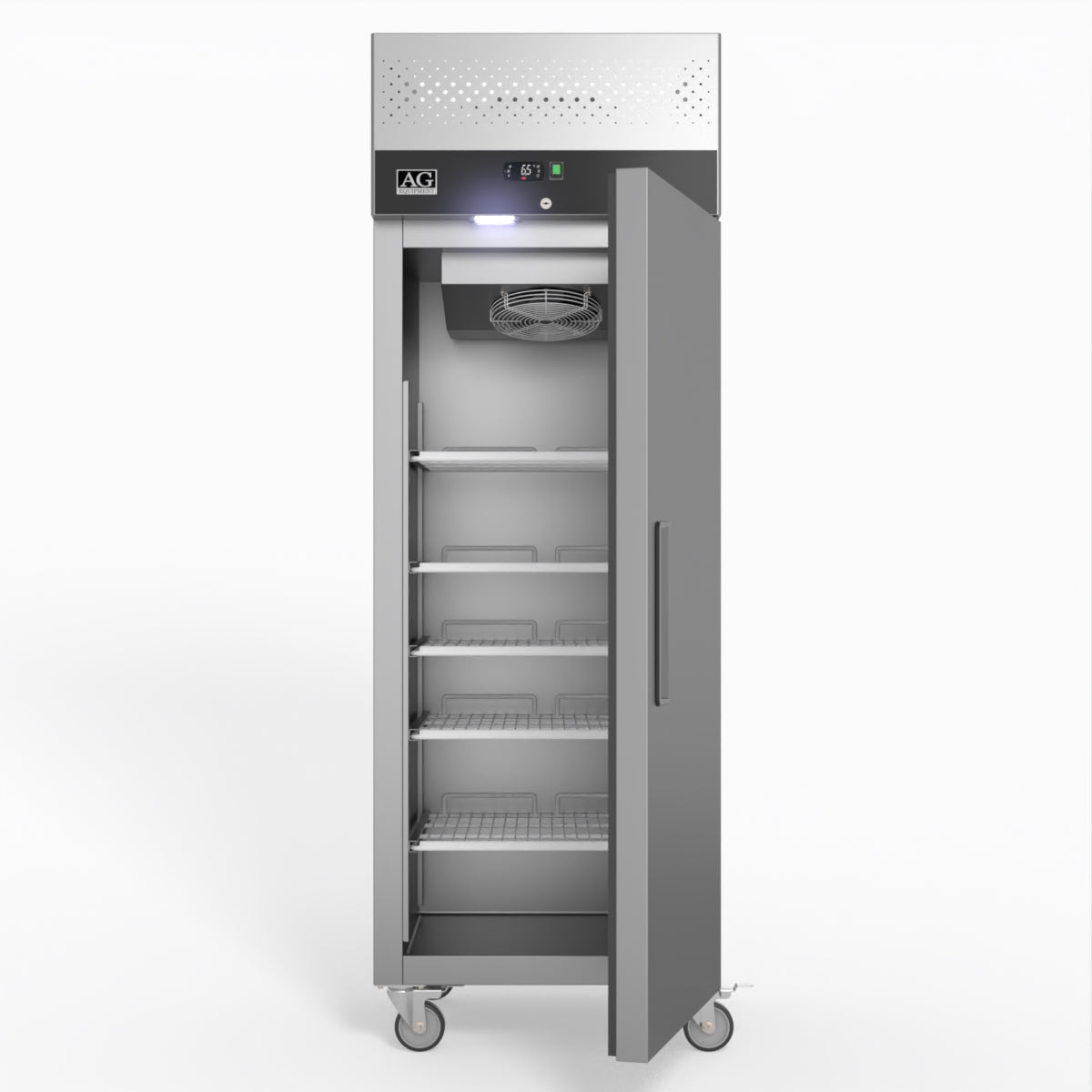 AG 429 Litre Upright Single Door Stainless Steel Door Fridge GNX400TN