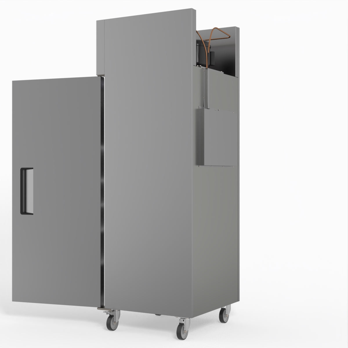 AG 429 Litre Upright Single Door Stainless Steel Door Fridge GNX400TN