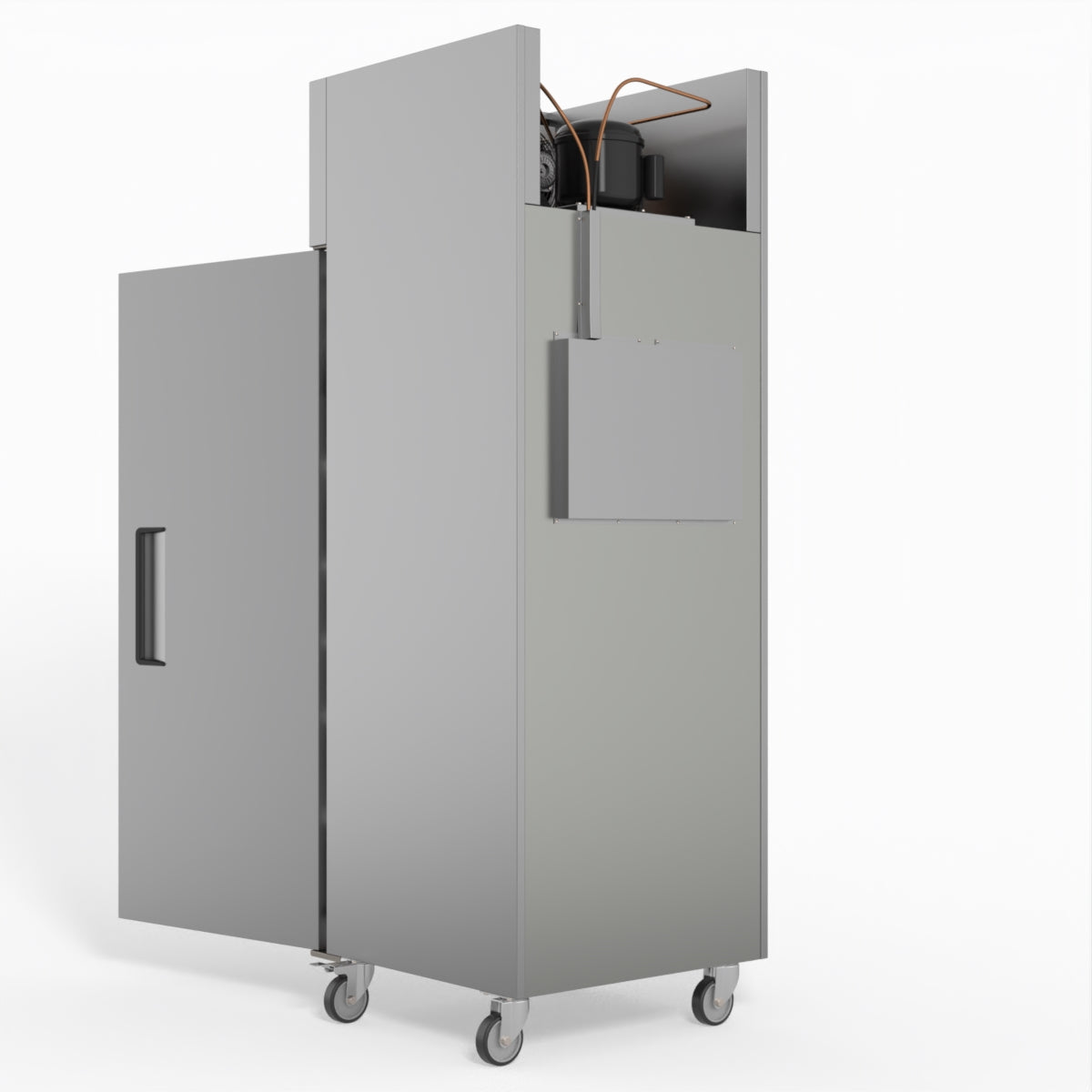 AG 429 Litre Upright Single Door Stainless Steel Door Fridge GNX400TN