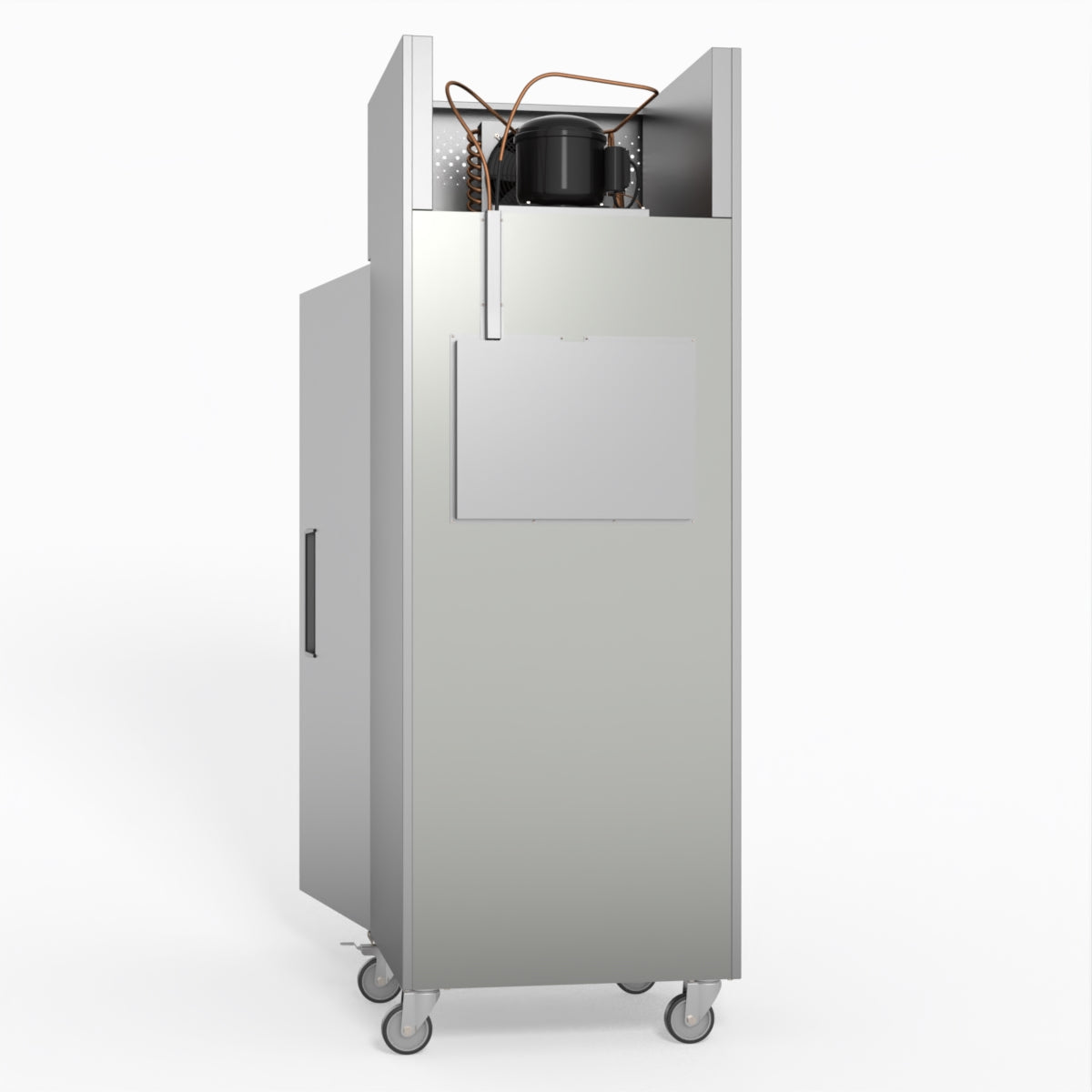 AG 429 Litre Upright Single Door Stainless Steel Door Fridge GNX400TN