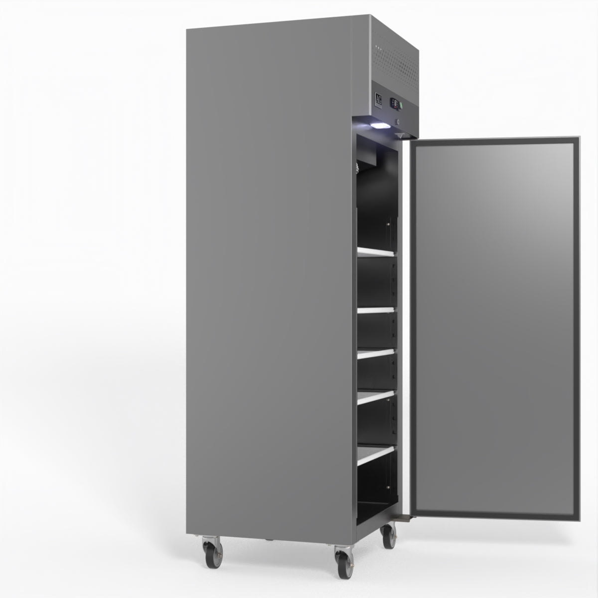 AG 429 Litre Upright Single Door Stainless Steel Door Fridge GNX400TN
