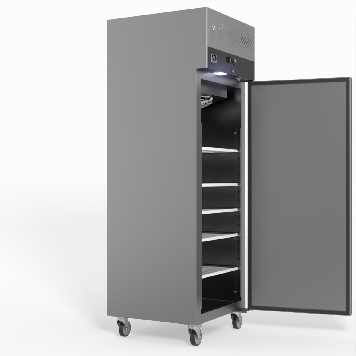 AG 429 Litre Upright Single Door Stainless Steel Door Fridge GNX400TN