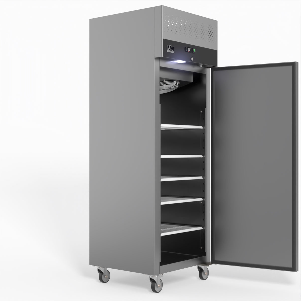 AG 429 Litre Upright Single Door Stainless Steel Door Fridge GNX400TN