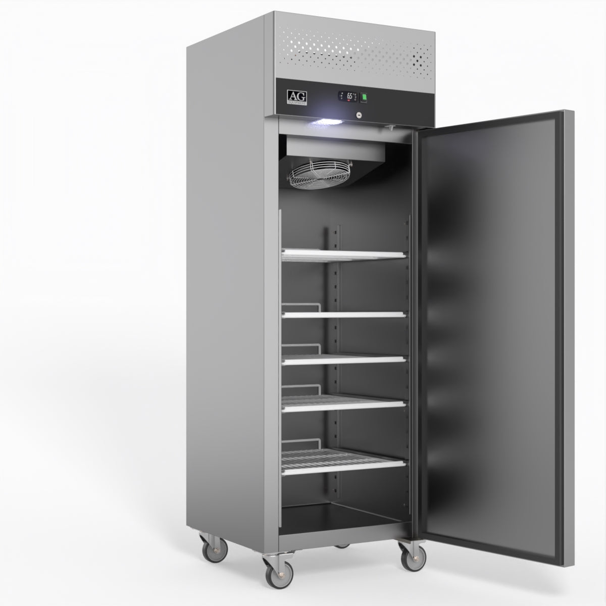 AG 429 Litre Upright Single Door Stainless Steel Door Fridge GNX400TN