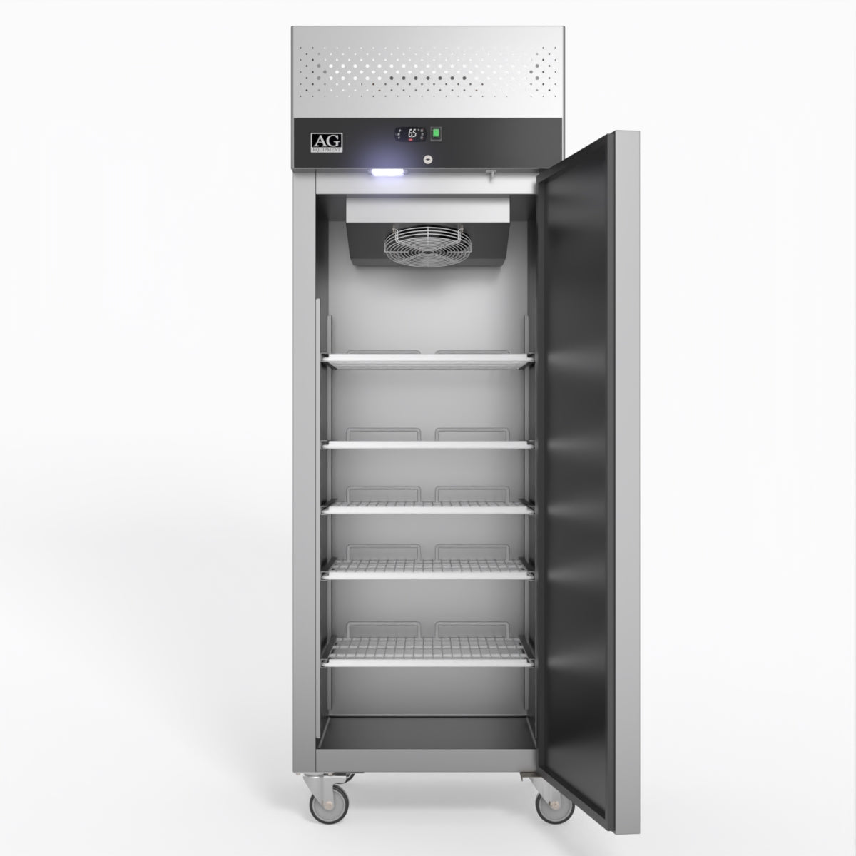 AG 429 Litre Upright Single Door Stainless Steel Door Fridge GNX400TN