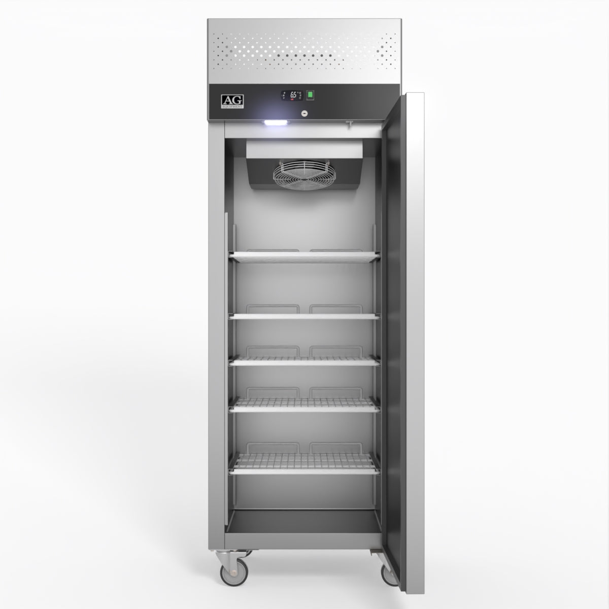 AG 429 Litre Upright Single Door Stainless Steel Door Fridge GNX400TN