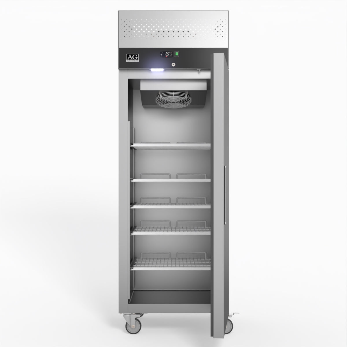 AG 429 Litre Upright Single Door Stainless Steel Door Fridge GNX400TN