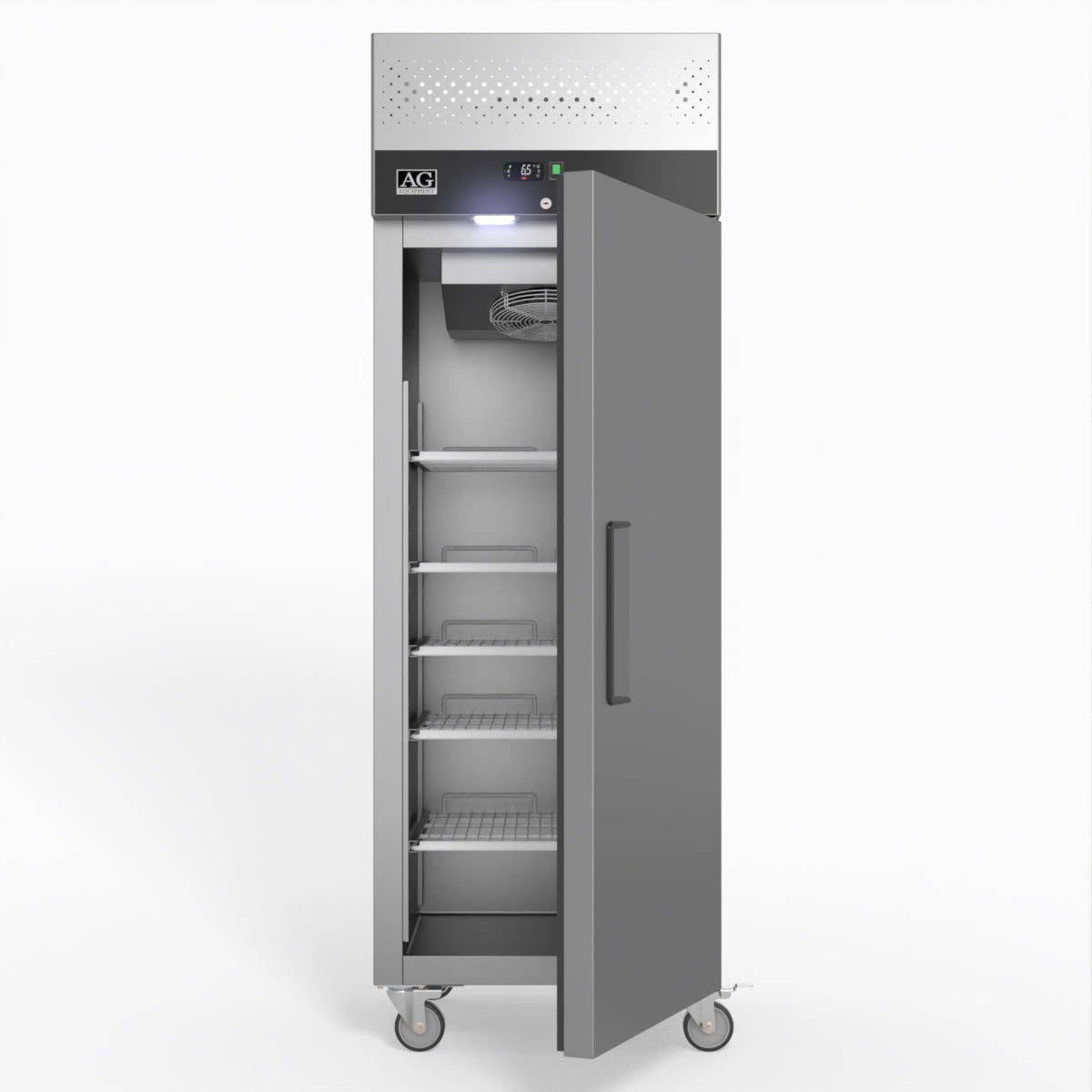 AG 429 Litre Upright Single Door Stainless Steel Door Fridge GNX400TN