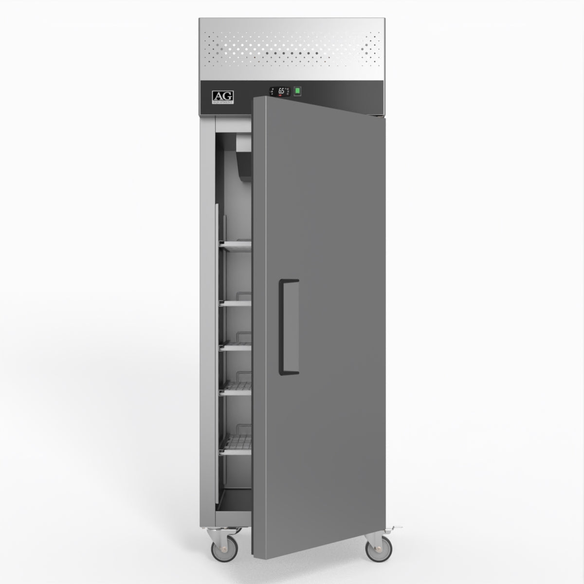 AG 429 Litre Upright Single Door Stainless Steel Door Fridge GNX400TN
