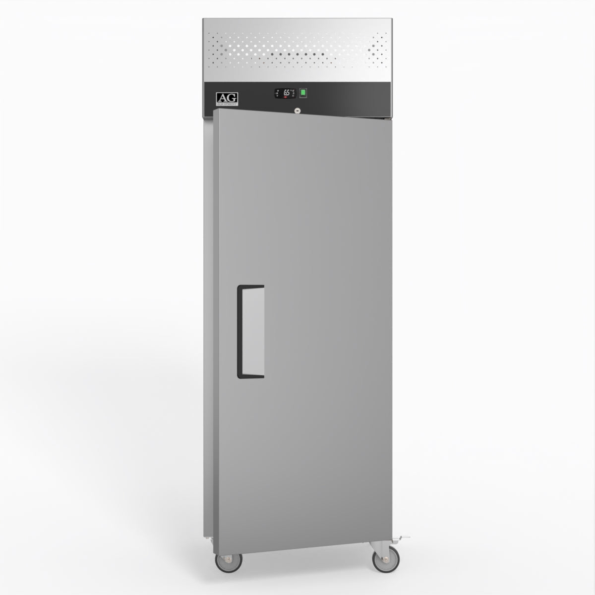 AG 429 Litre Upright Single Door Stainless Steel Door Fridge GNX400TN