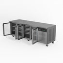 AG 4 Glass Door Commercial Worktop / Under Bench Fridge GNX4100TNG
