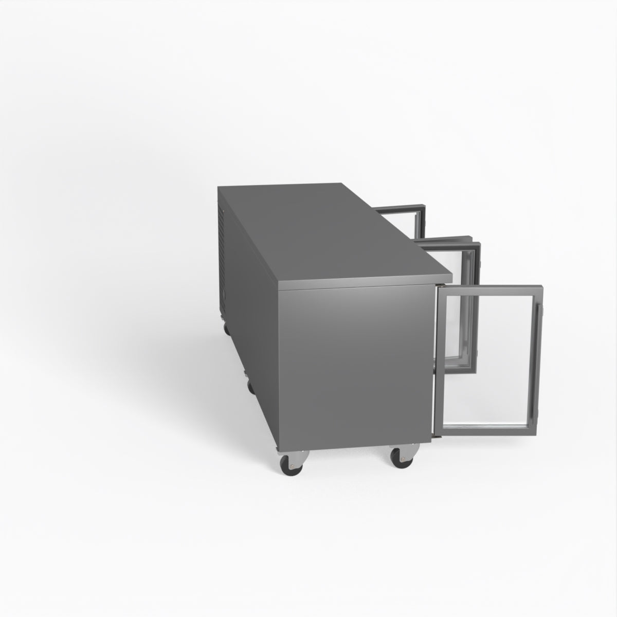 AG 4 Glass Door Commercial Worktop / Under Bench Fridge GNX4100TNG