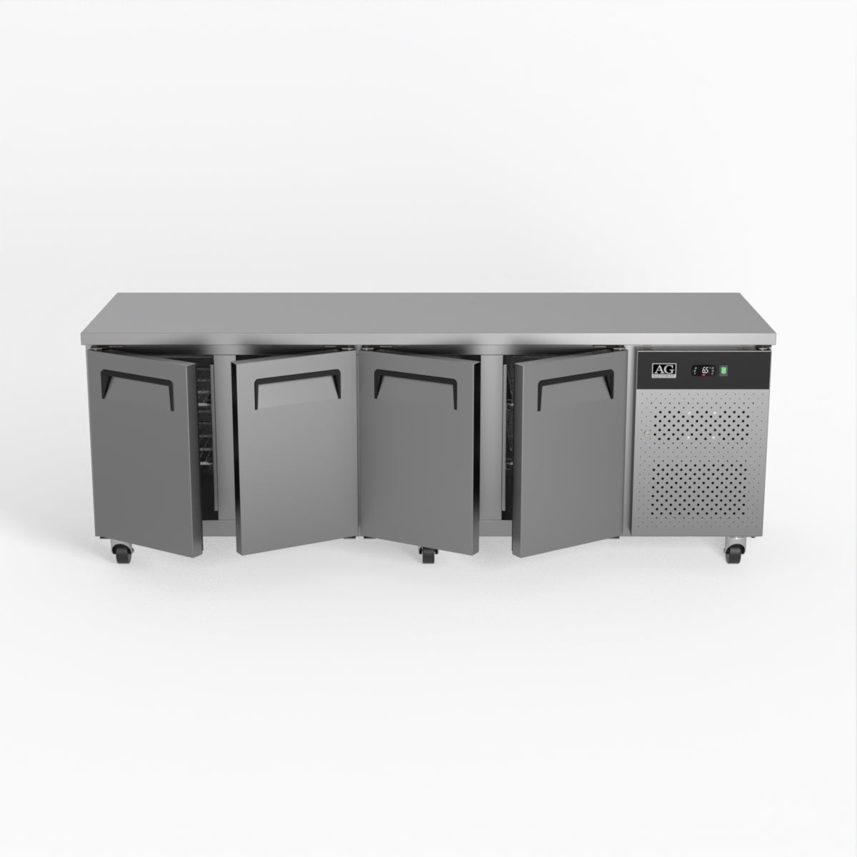AG 4 Door Commercial Worktop / Under Bench Fridge GNX4100TN