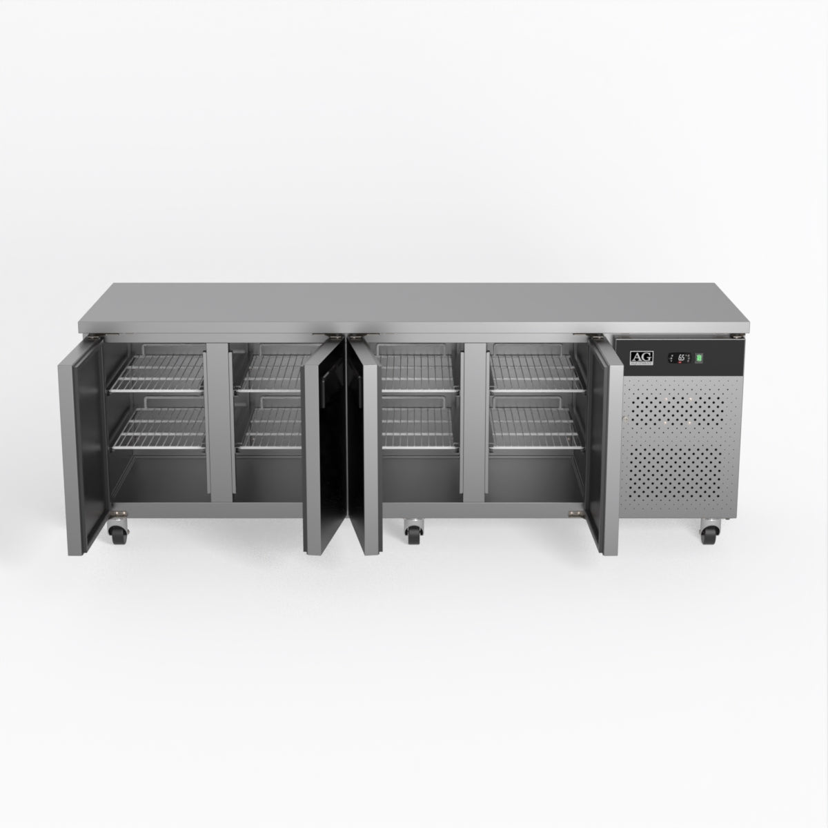 AG 4 Door Commercial Worktop / Under Bench Fridge GNX4100TN