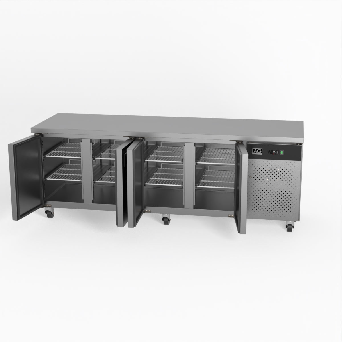 AG 4 Door Commercial Worktop / Under Bench Fridge GNX4100TN