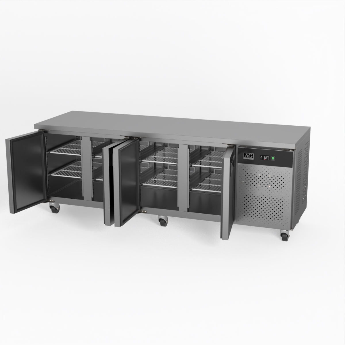 AG 4 Door Commercial Worktop / Under Bench Fridge GNX4100TN