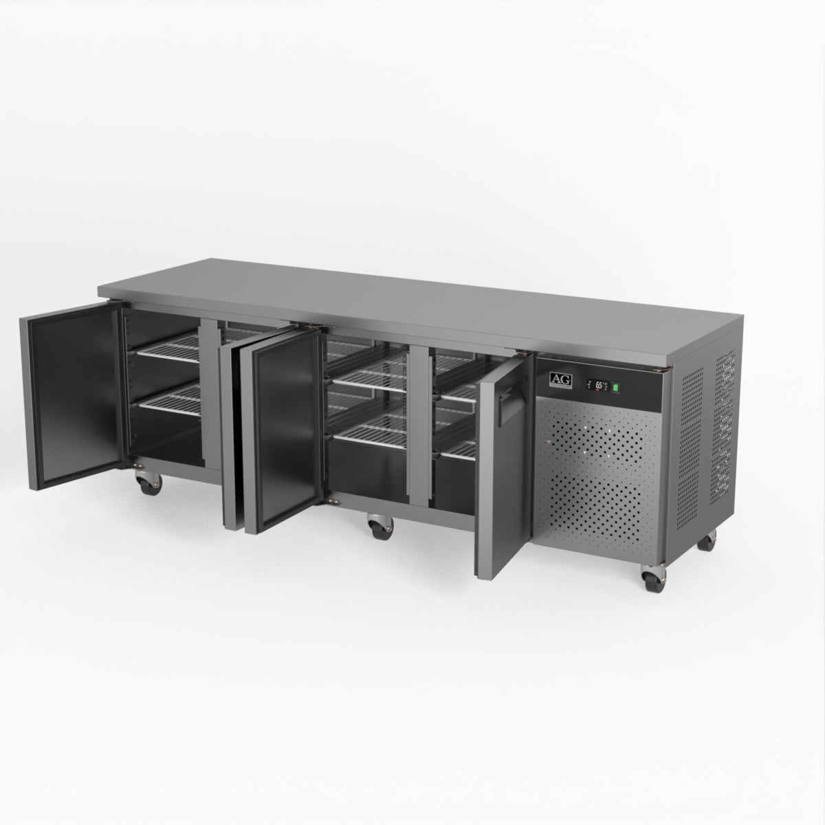 AG 4 Door Commercial Worktop / Under Bench Fridge GNX4100TN
