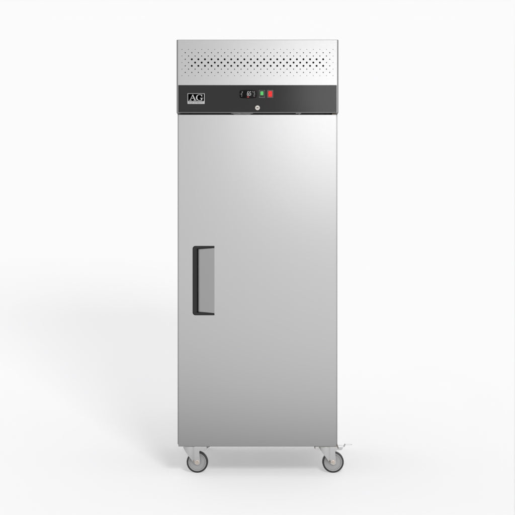 AG 650 Litre Upright Stainless Steel Door Freezer GNX650BT
