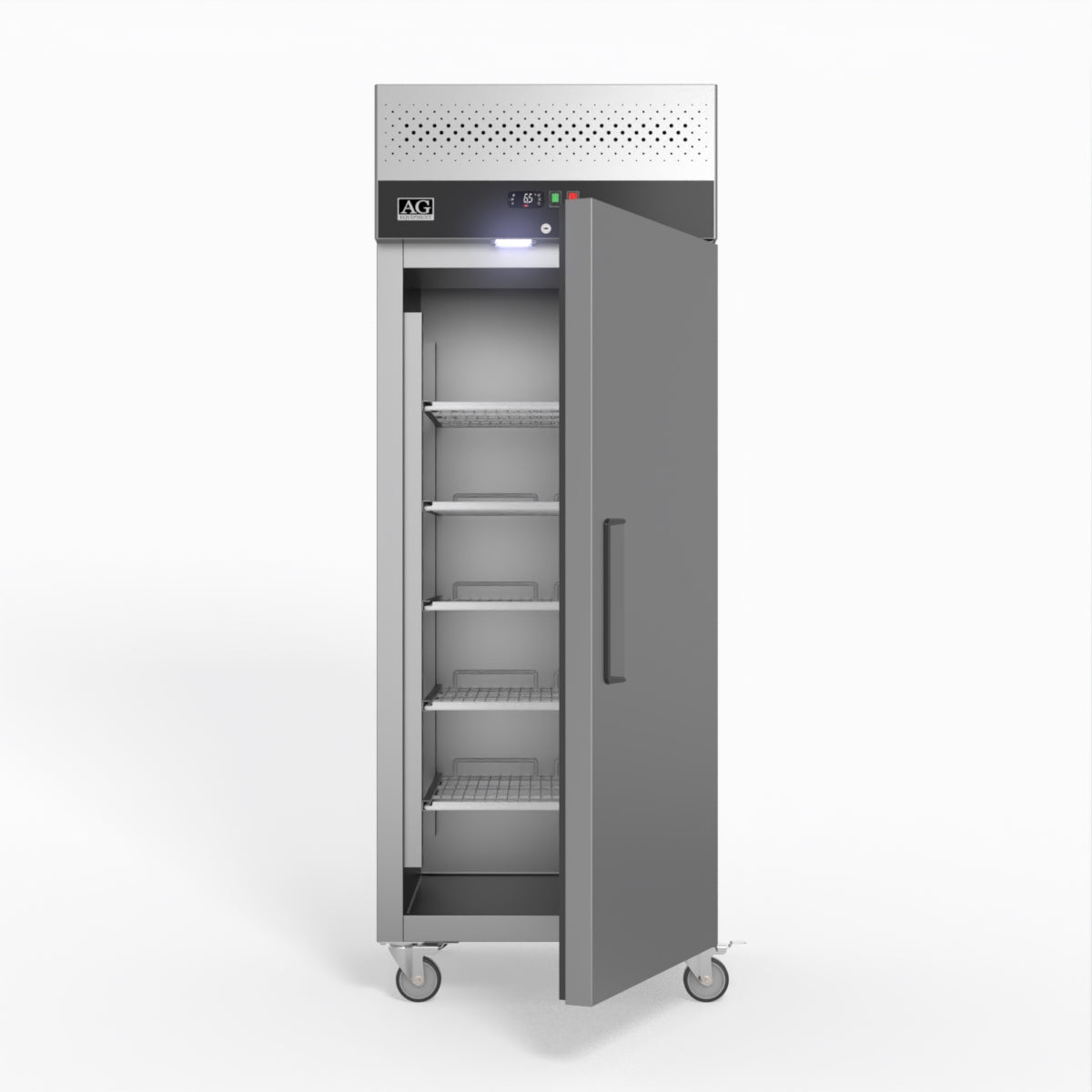 AG 650 Litre Upright Stainless Steel Door Freezer GNX650BT