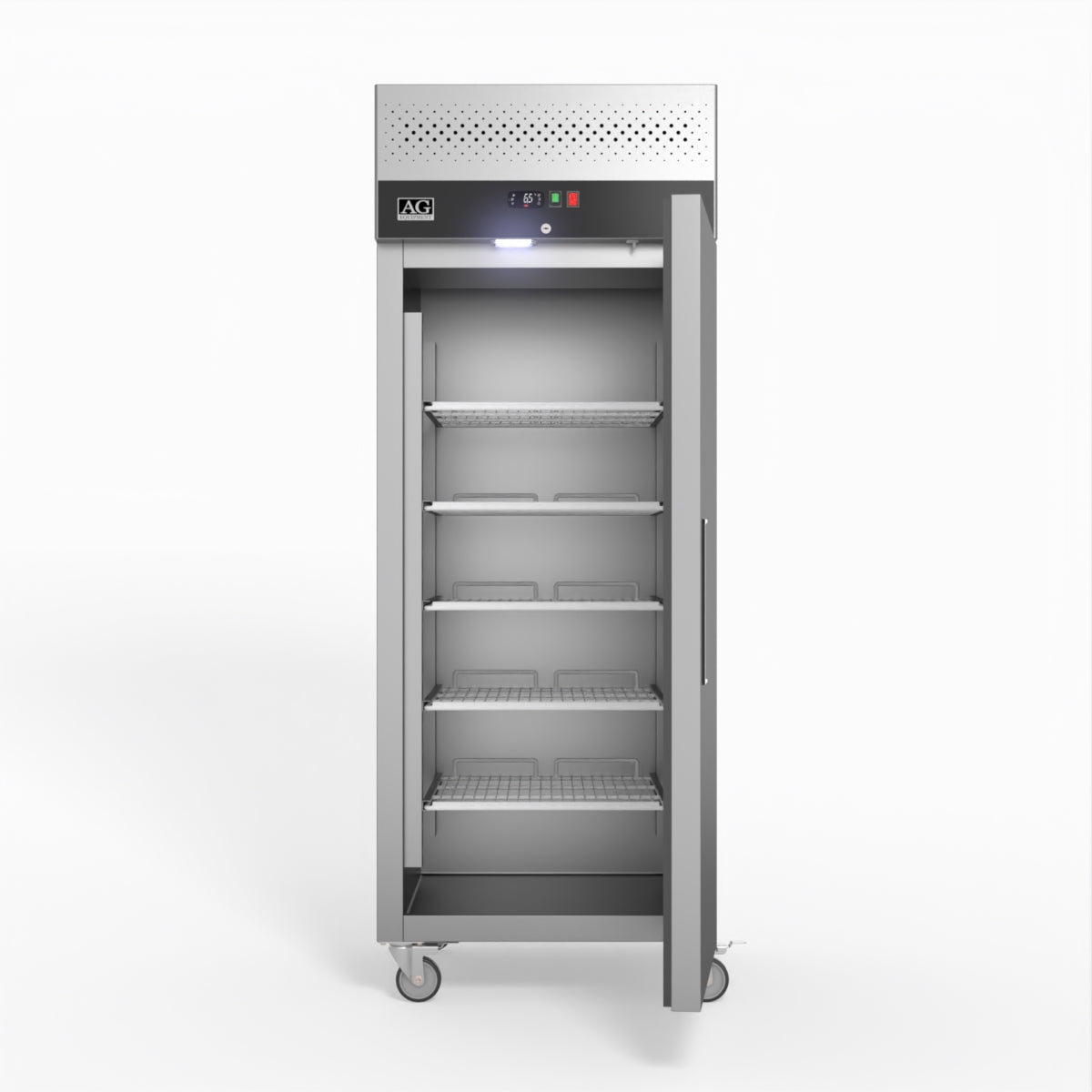 AG 650 Litre Upright Stainless Steel Door Freezer GNX650BT