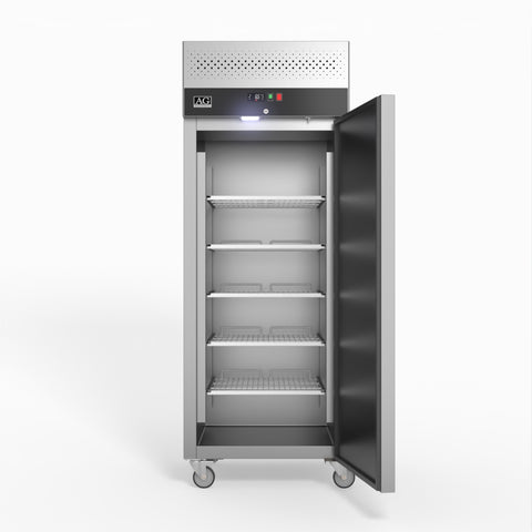 AG 650 Litre Upright Stainless Steel Door Freezer GNX650BT