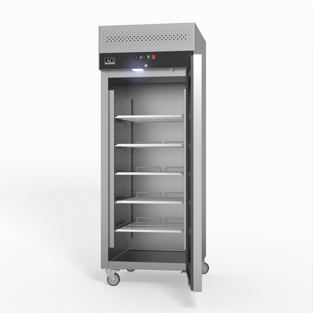 AG 650 Litre Upright Stainless Steel Door Freezer GNX650BT
