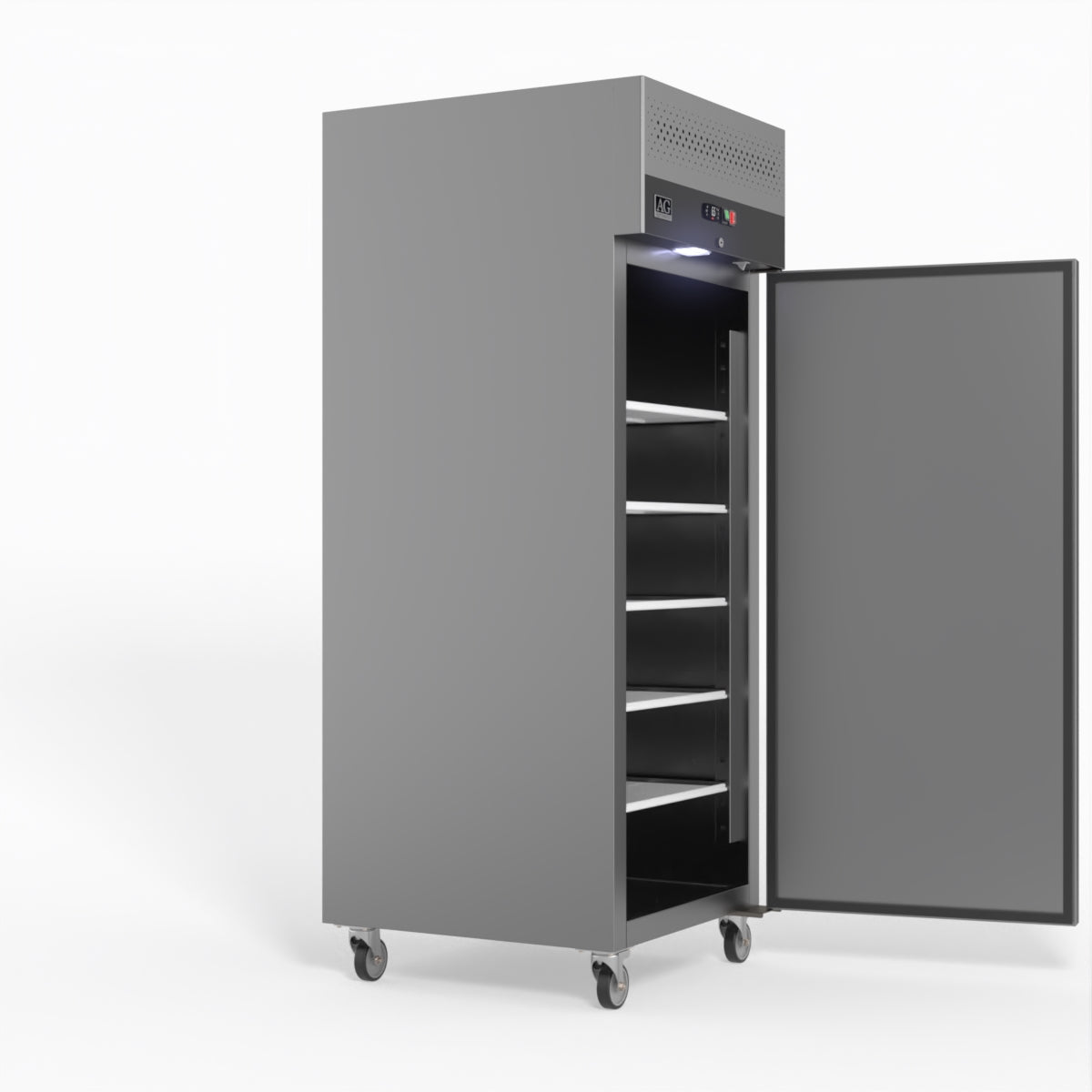AG 650 Litre Upright Stainless Steel Door Freezer GNX650BT