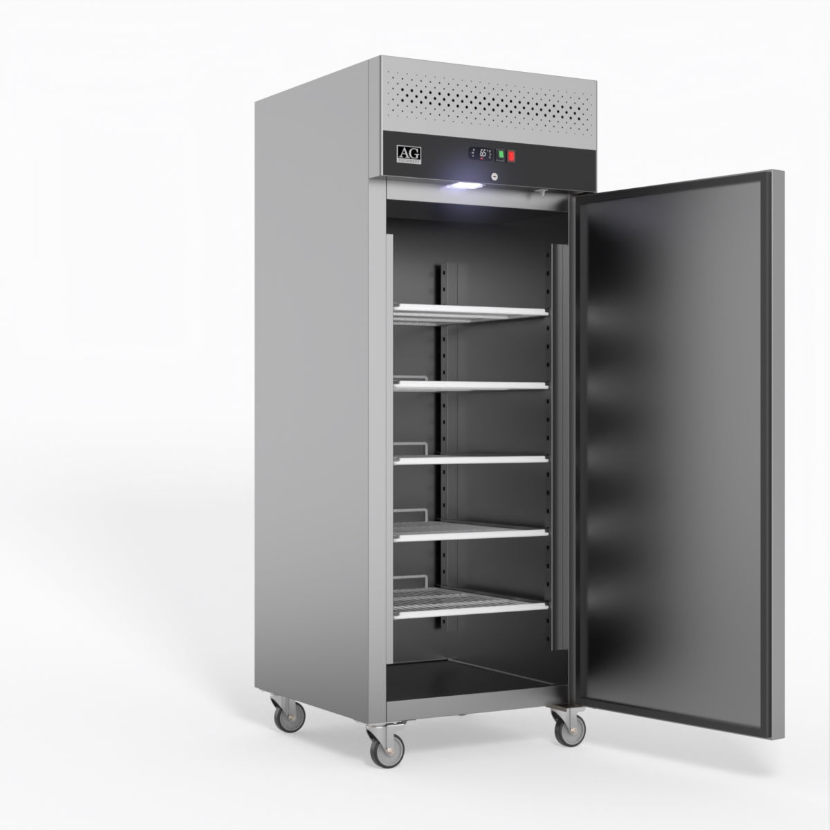 AG 650 Litre Upright Stainless Steel Door Freezer GNX650BT