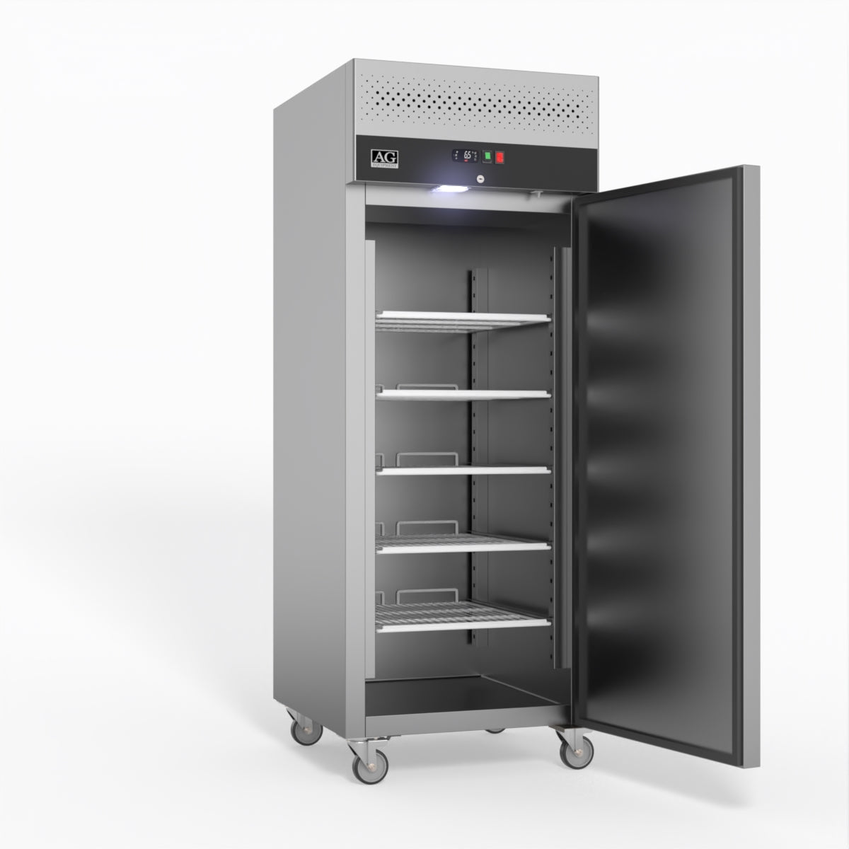 AG 650 Litre Upright Stainless Steel Door Freezer GNX650BT