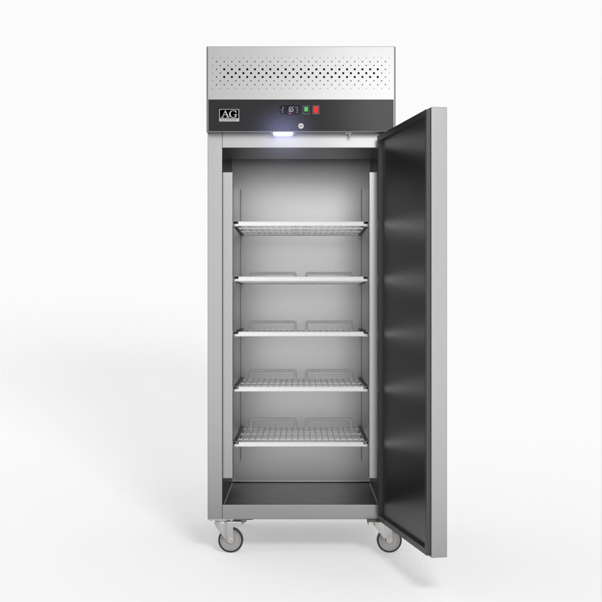 AG 650 Litre Upright Stainless Steel Door Freezer GNX650BT