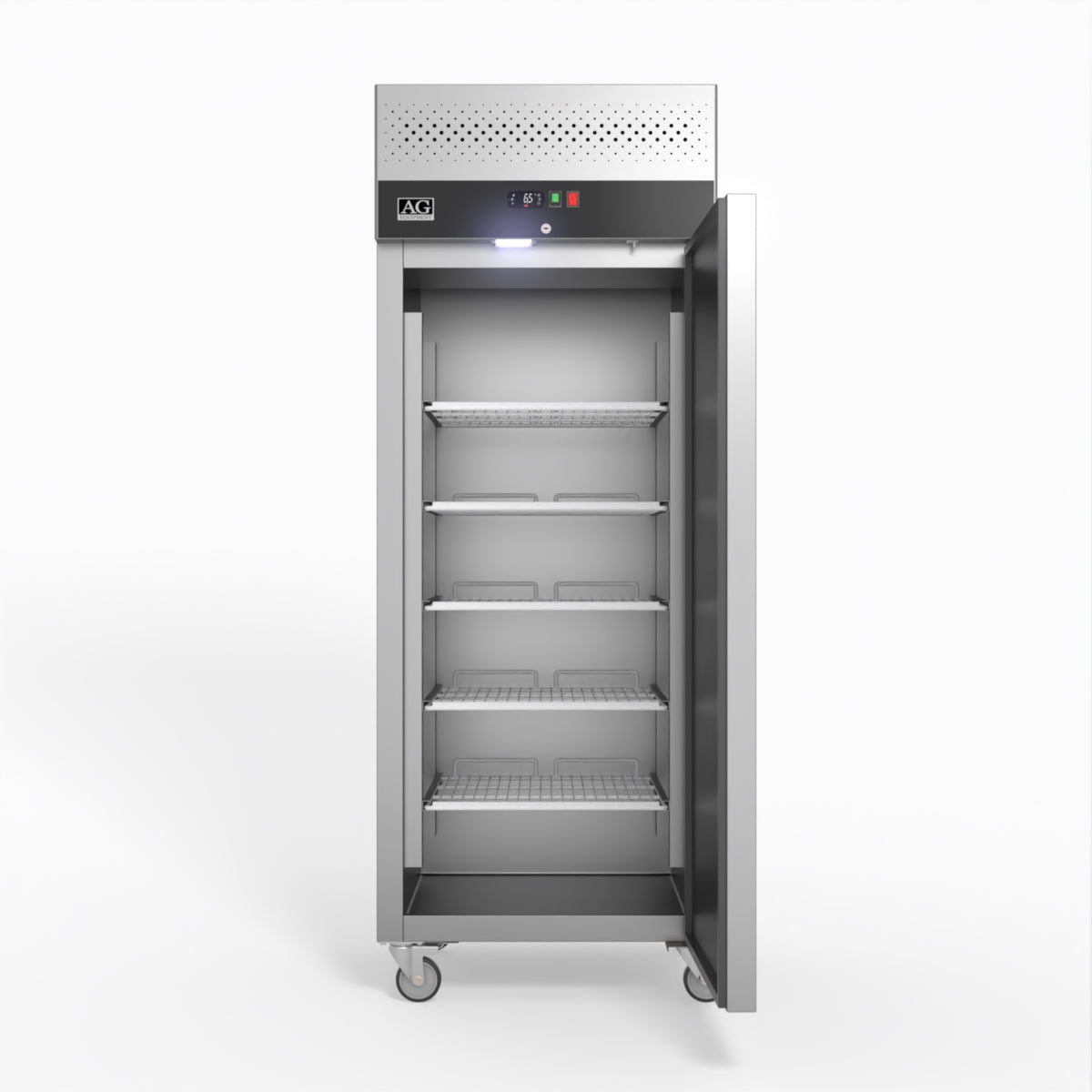 AG 650 Litre Upright Stainless Steel Door Freezer GNX650BT