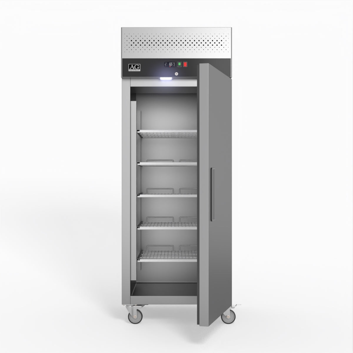 AG 650 Litre Upright Stainless Steel Door Freezer GNX650BT