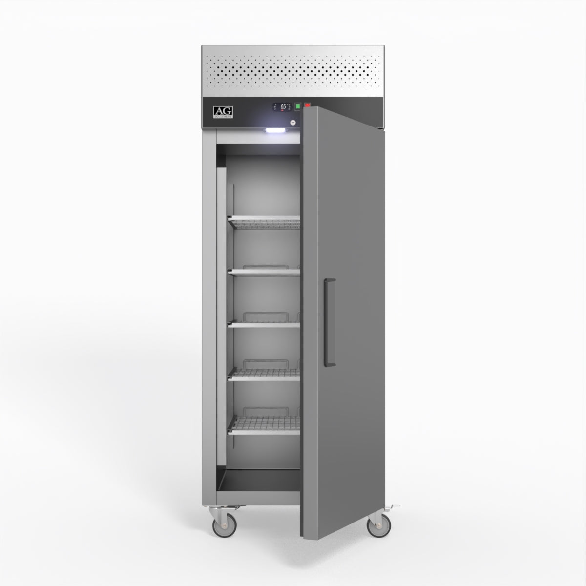 AG 650 Litre Upright Stainless Steel Door Freezer GNX650BT